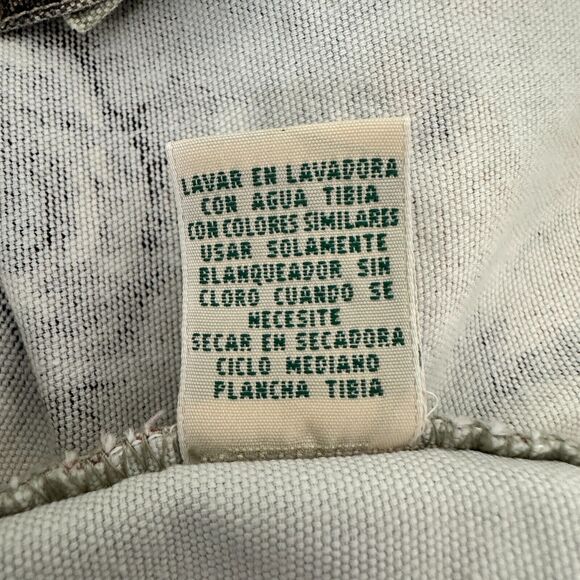 Vintage St. Johns Bay Denim Trucker Jacket Size MP Floral Western Boho Cottage - Picture 7 of 7